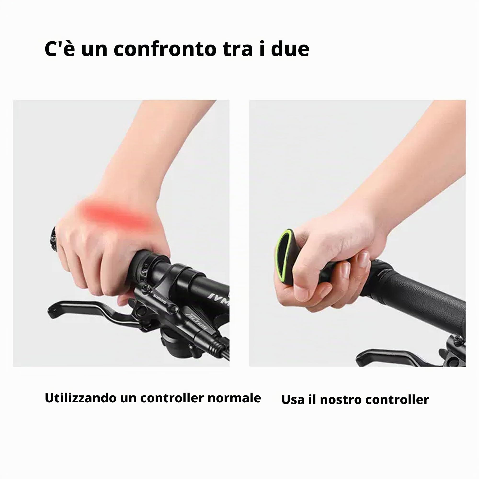 1 paio di scoiattoli interni per manubrio bicicletta, manubrio della bicicletta, estremità del manubrio della bicicletta, parti ergonomiche antiscivolo MTB per manubrio da 21,8 – 22,2 mm, prolunga