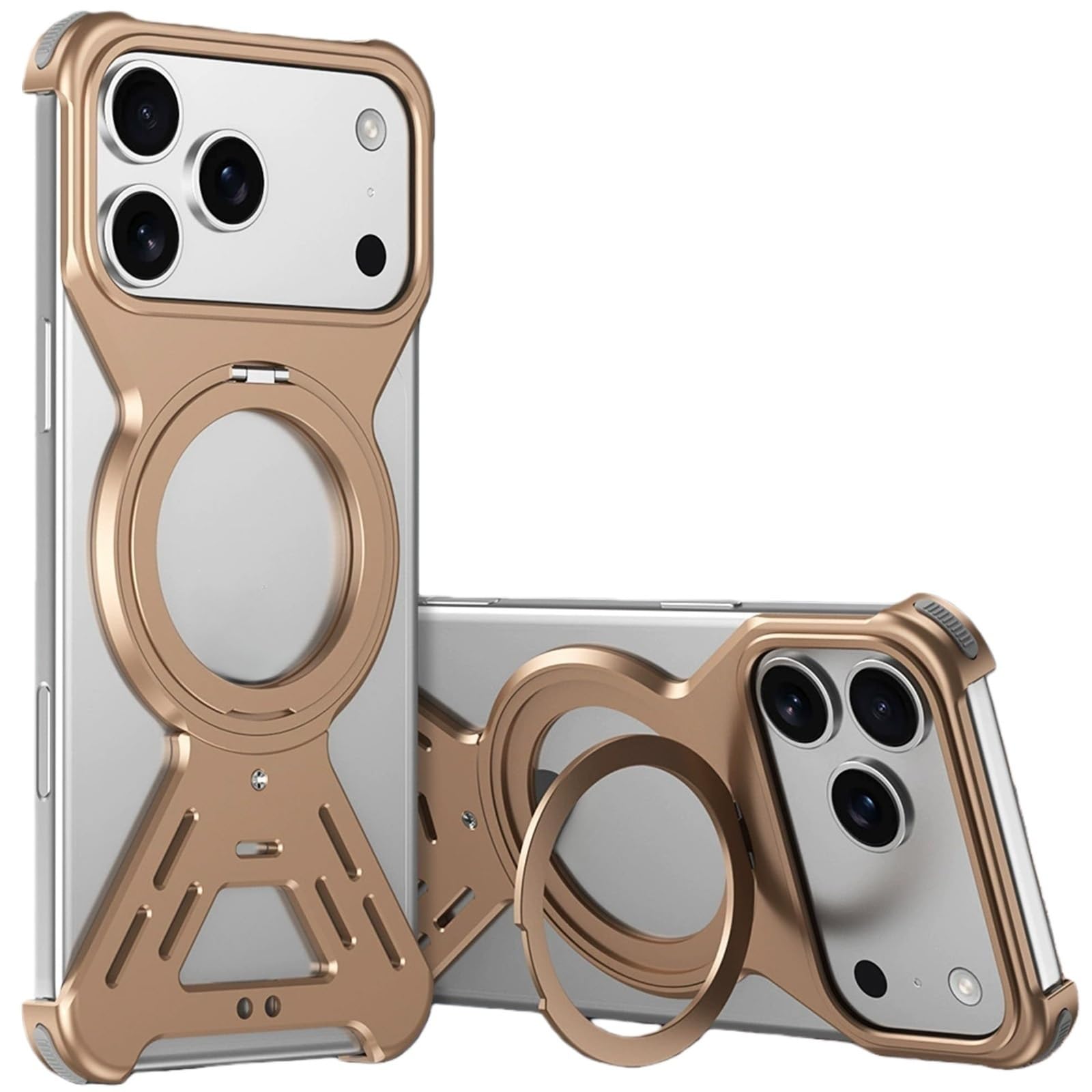 Coque Aluminium pour iPhone iPhone 17/17 Air/17 Pro & Max/18 Pro & Max