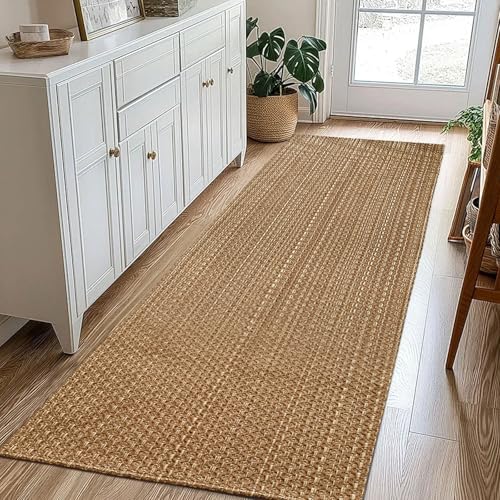 Runner Rug – Boho 2x5 ft Hallway Runner Rug,Braided Design