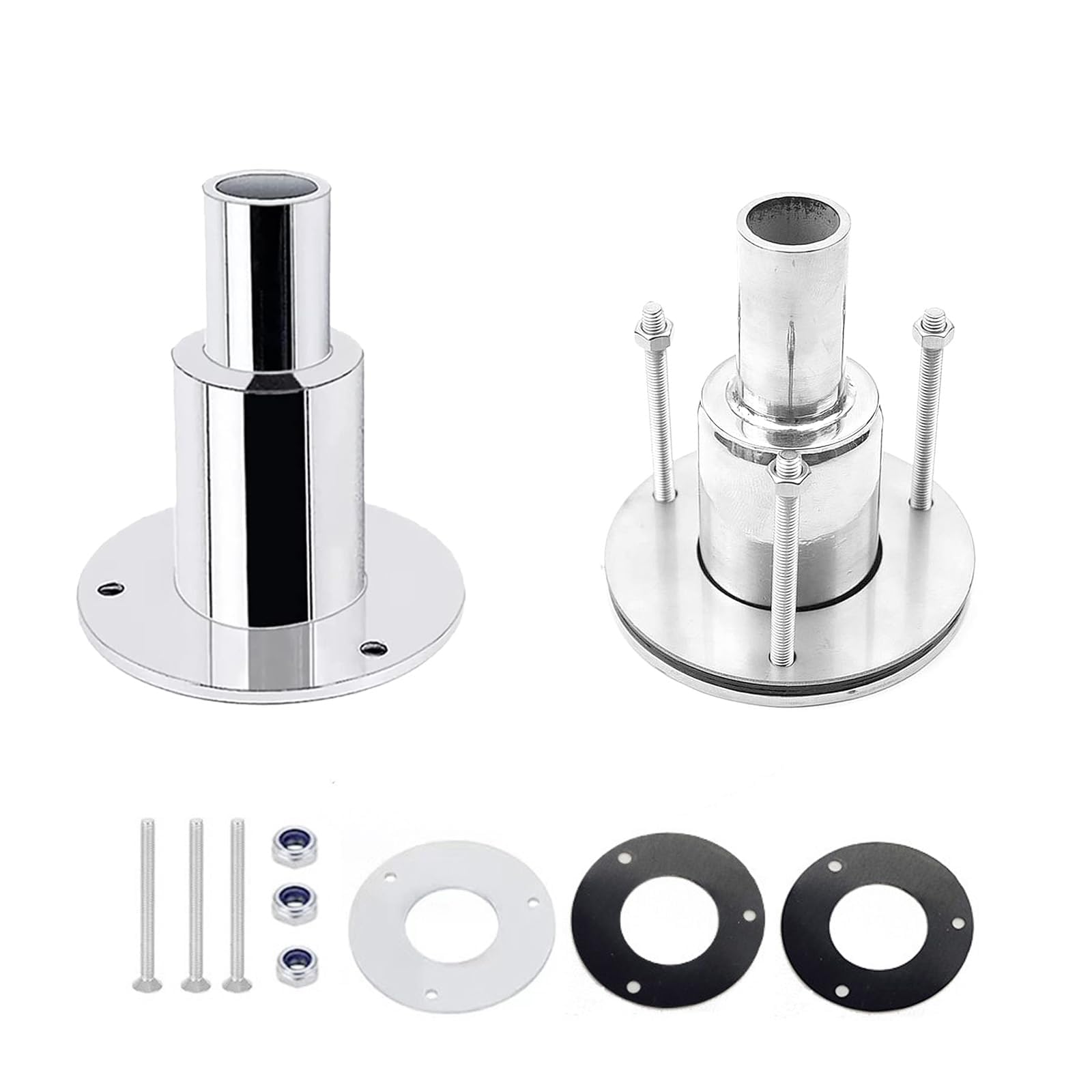 Auto Standheizung Lwuey Durch Rumpf Auspuff Hautanpassung, Edelstahl 316 24mm Gerade Schiffsauspuff Rohrauspuff Schiffshardware Zubehör Standheizung Auspuff Boot Dieselheizung Zubehör