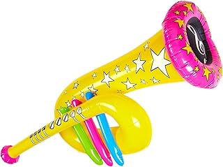 WIDMANN MILANO PARTY FASHION W Aufblasbare Tuba, 63 cm, Musikinstrument, Zirkus, Accessoire für Clowns Kostüme