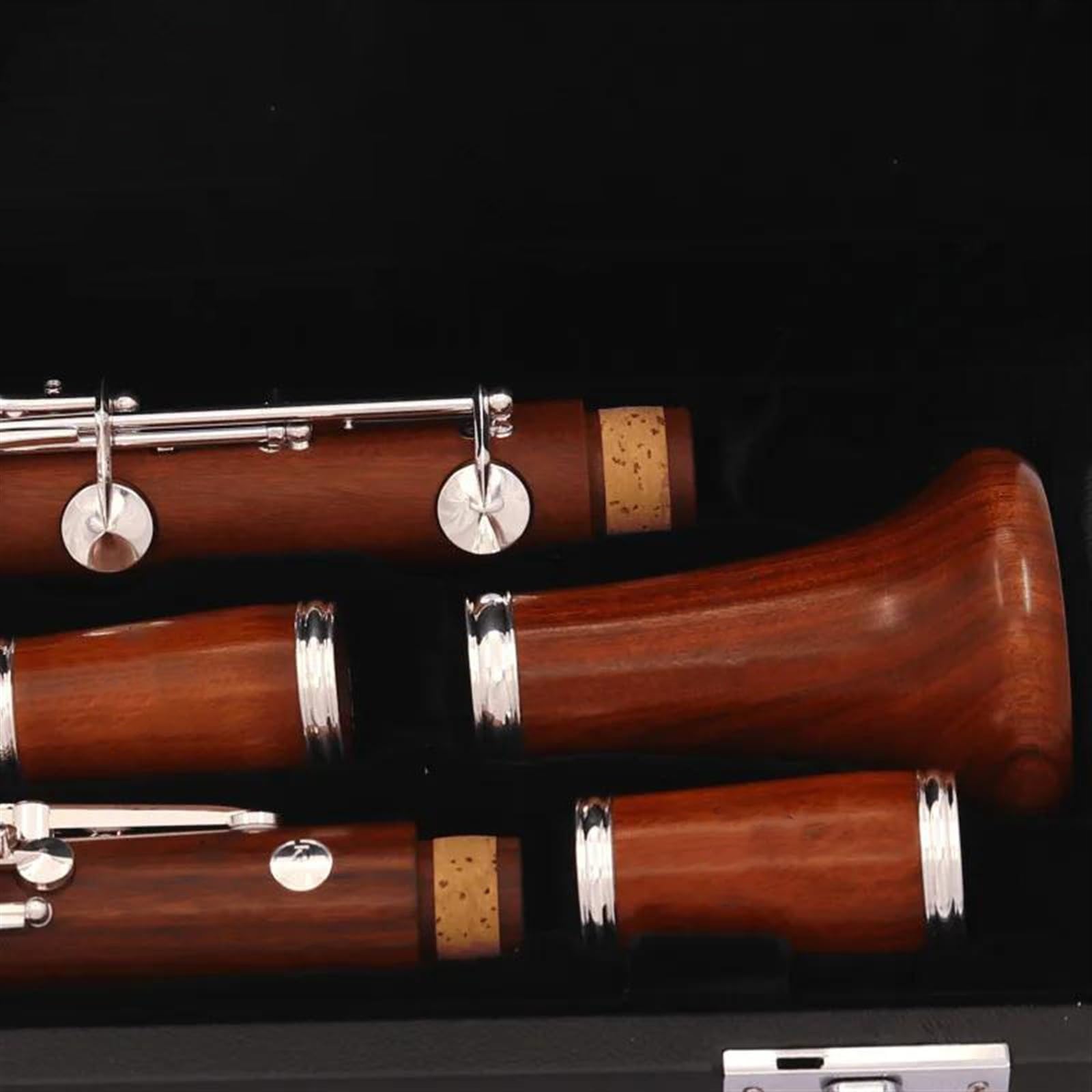 Corpo In Palissandro Falling Tune B 17 Tasti Chiavi Placcate In Argento Clarinetto Con Custodia E Accessori Clarinetto Set