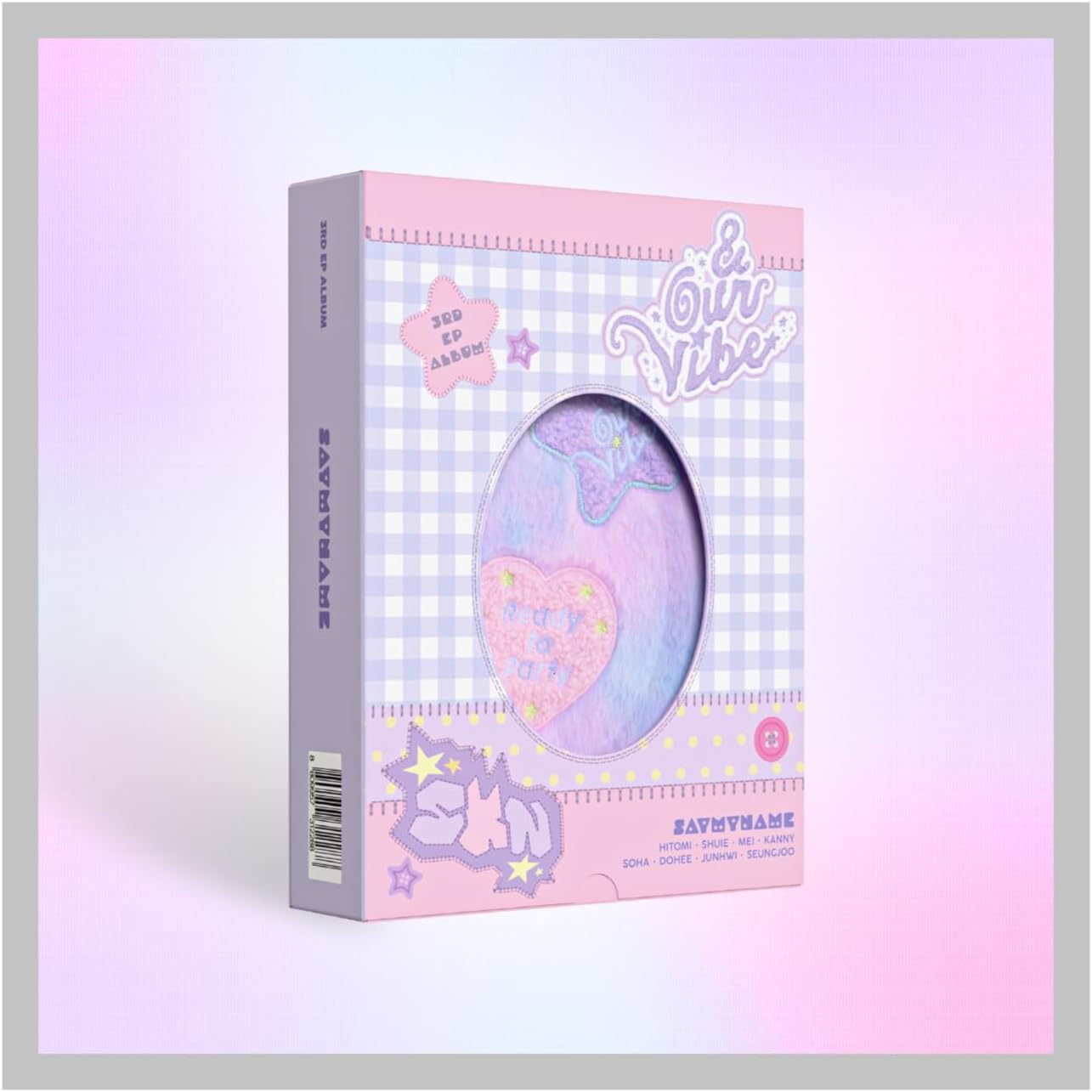 SAY MY NAME &Our Vibe 3rd EP Album with Tracking Sealed (OUR VIBE Version)