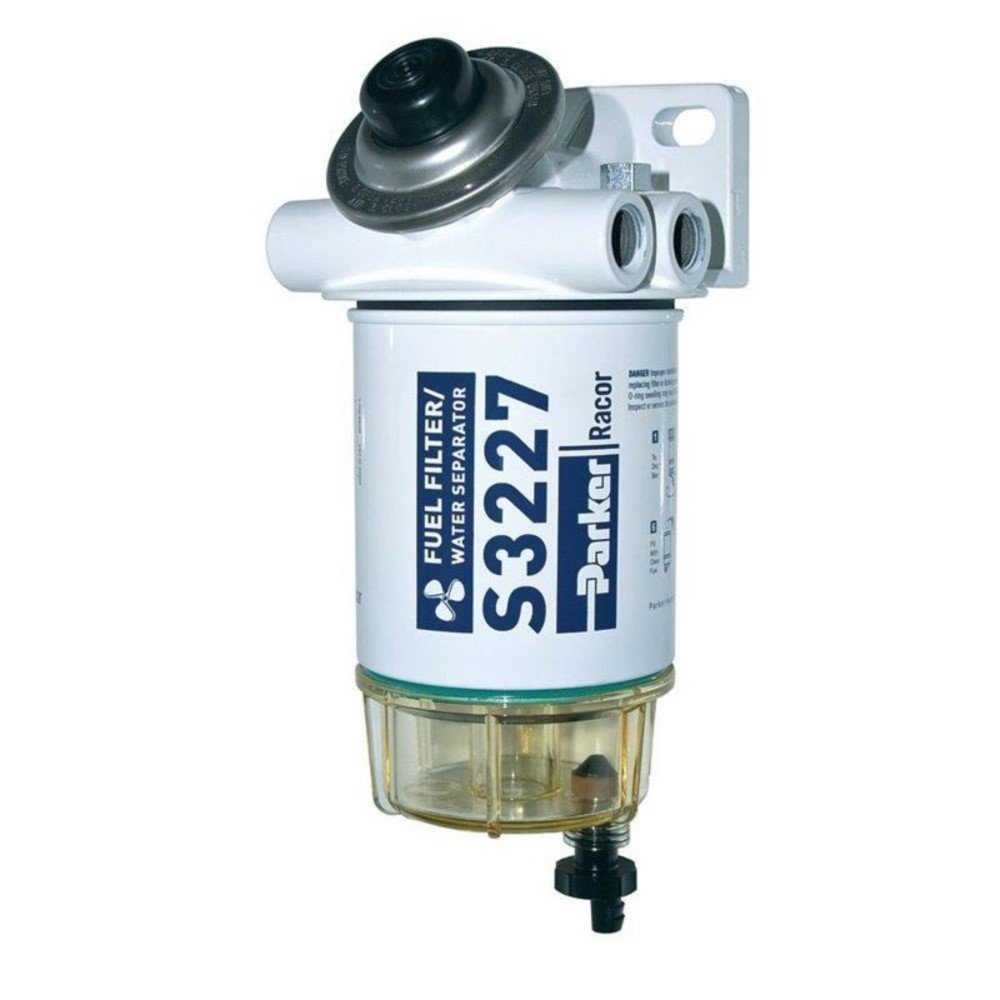 Parker Elemento de Filtro de Combustible de Repuesto (Compatible con el Modelo: 320r-​Rac-​01 Aplicación: Fuel-​Exterior de Combustible: Gasolina) Hannifin Corp. (Racor)