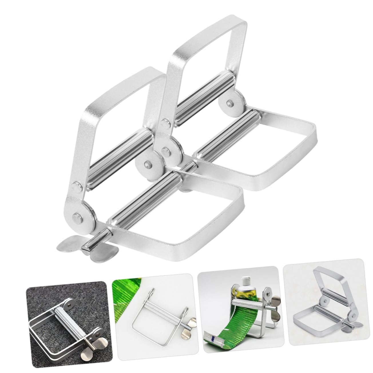 NOLITOY 6piezas Exprimidor De Tubos De Squeezer Manual Para Pasta De Dientes Pinturas y Cosméticos Herramienta Reutilizable Para Hogar