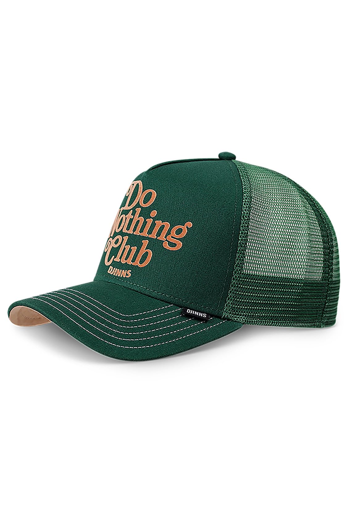Djinns - DNC 30th Trucker Cap Mesh Cap Hat Cap Hat Caps, bottle green, One Size