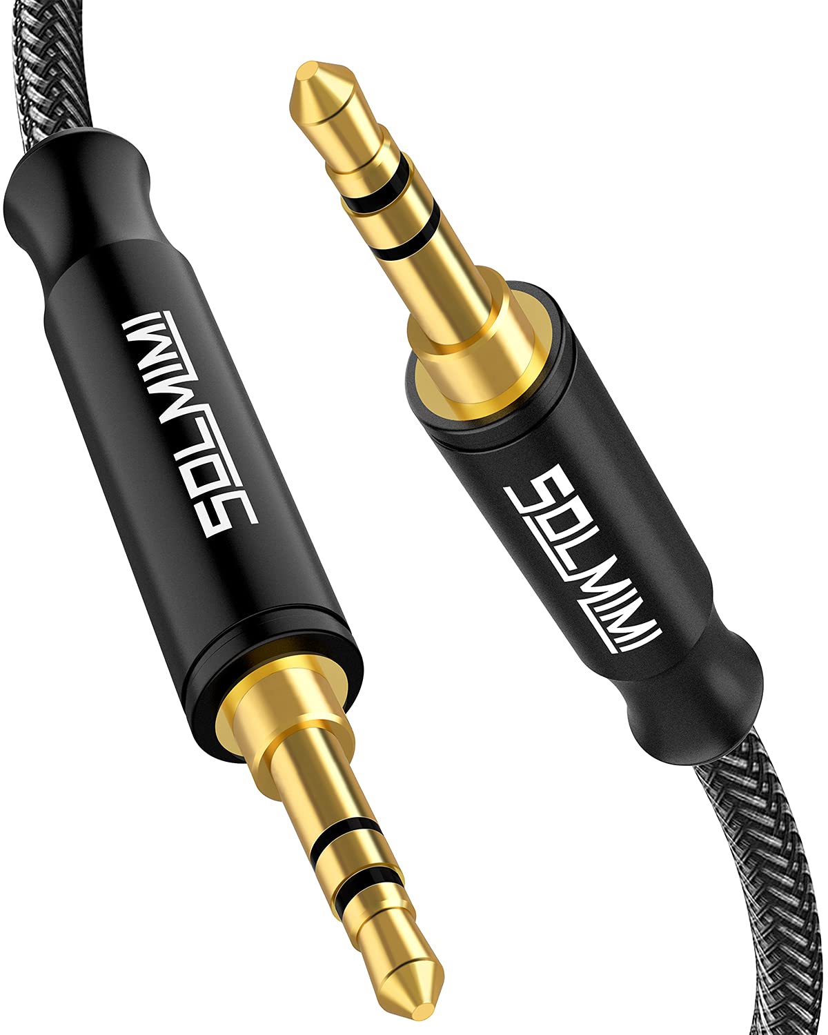 Amazon | SOLMIMI 1.2M AUXケーブル オーディオ延長ケーブル 3極3.5mm