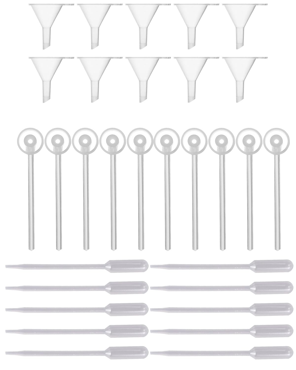 harukita 香水アトマイザーセット 香水詰め替え ノズル 香水補充用 30個セット 漏斗 ノズル スポイト付き 化粧品小分け 液体移送用 転送ツール 補充ポンプ
