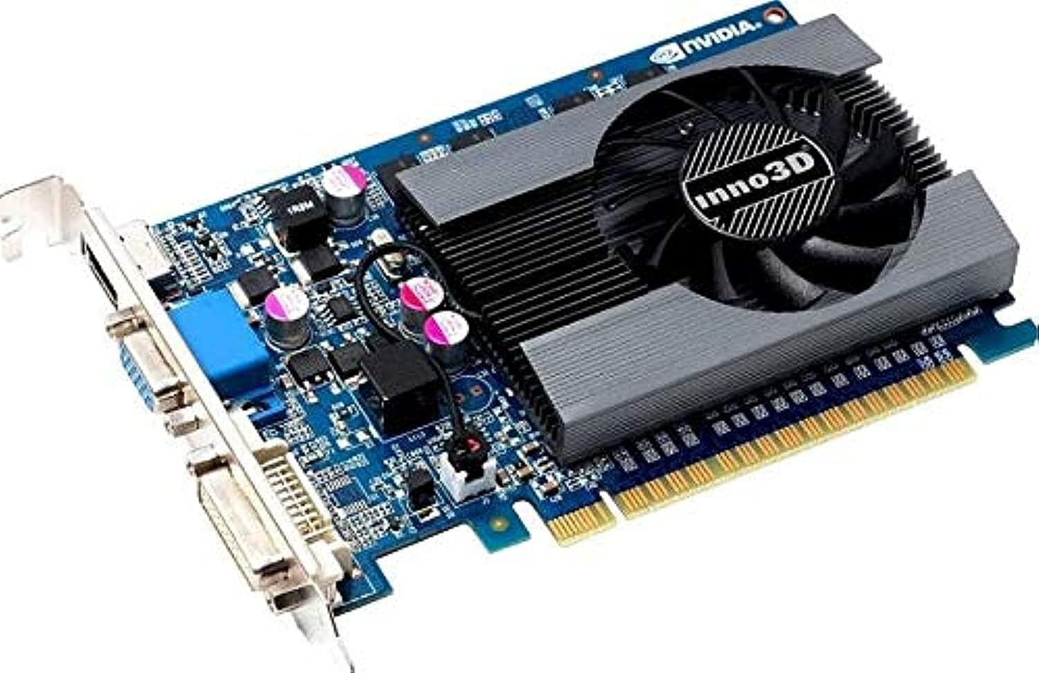 INNO3D NVIDIA GEFORCE GT 730 4GB SDDR3 LP 64-bit Low Profile Gaming Graphics Card - N73P-BSDV-M3BX