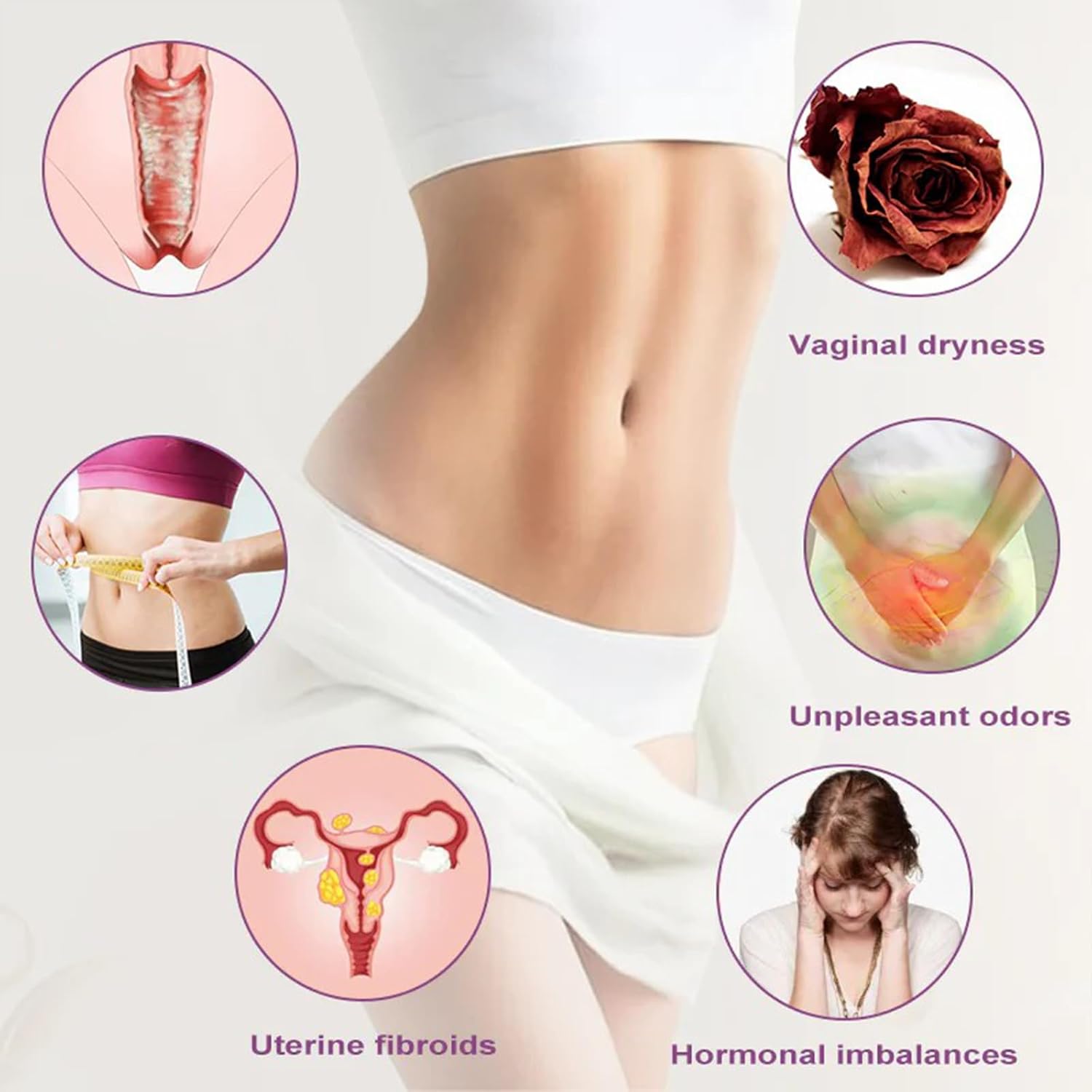 Lenreey Bee Venom Natural Vaginal Repair Capsules, 2024 New Bee Venom Vaginal Capsules, Instant Anti-Itch Detox Repair Capsules,Instant Anti-Itch Detox Products (4PCS, One size)
