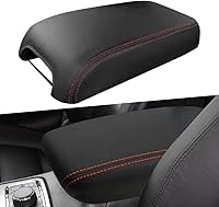 Vista 1 de sportuli Cubierta de Consola Central Funda de Cuero Antiarañazos para Reposabrazos de Repuesto para Accesorios Jeep Grand Cherokee 2011-2020 2021