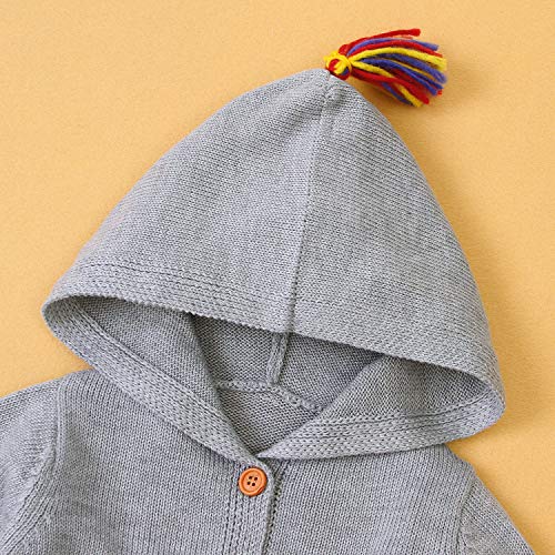 Baby Sweater,Baby Jongens Meisjes Lange Mouw Vest Jas Kids Herfst Winter Warm Knitwear Tops Kinderen Casual Outfit… - Image 5