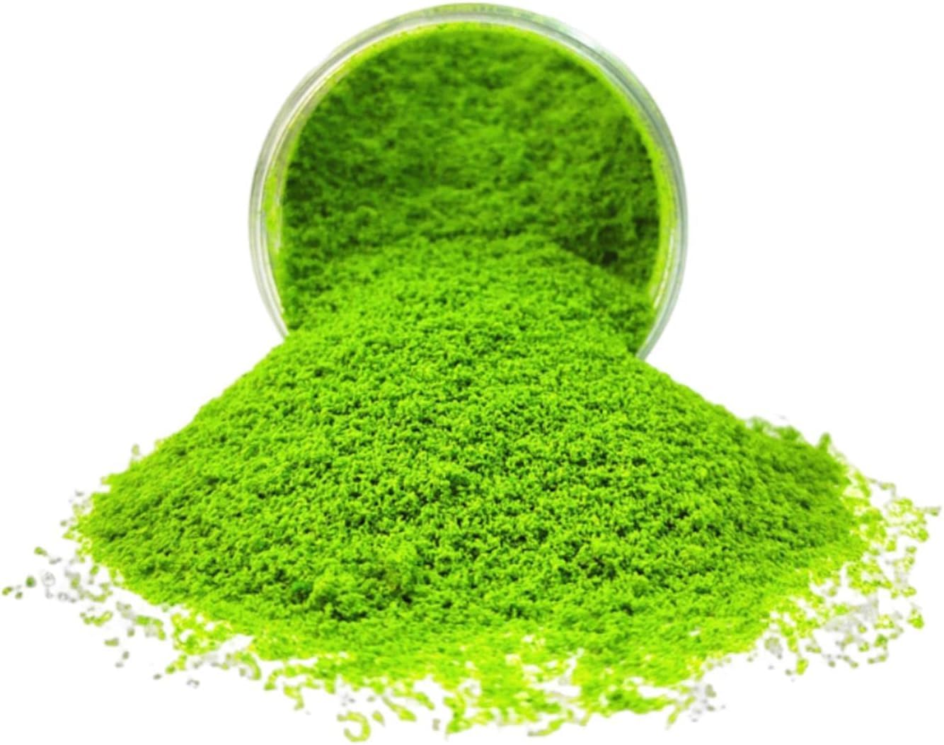 SAMVARDHAN Artificial Grass Powder for Craft Decor Micro Landscape Decoration & Building Model Material,30g (Light Green)-image-2