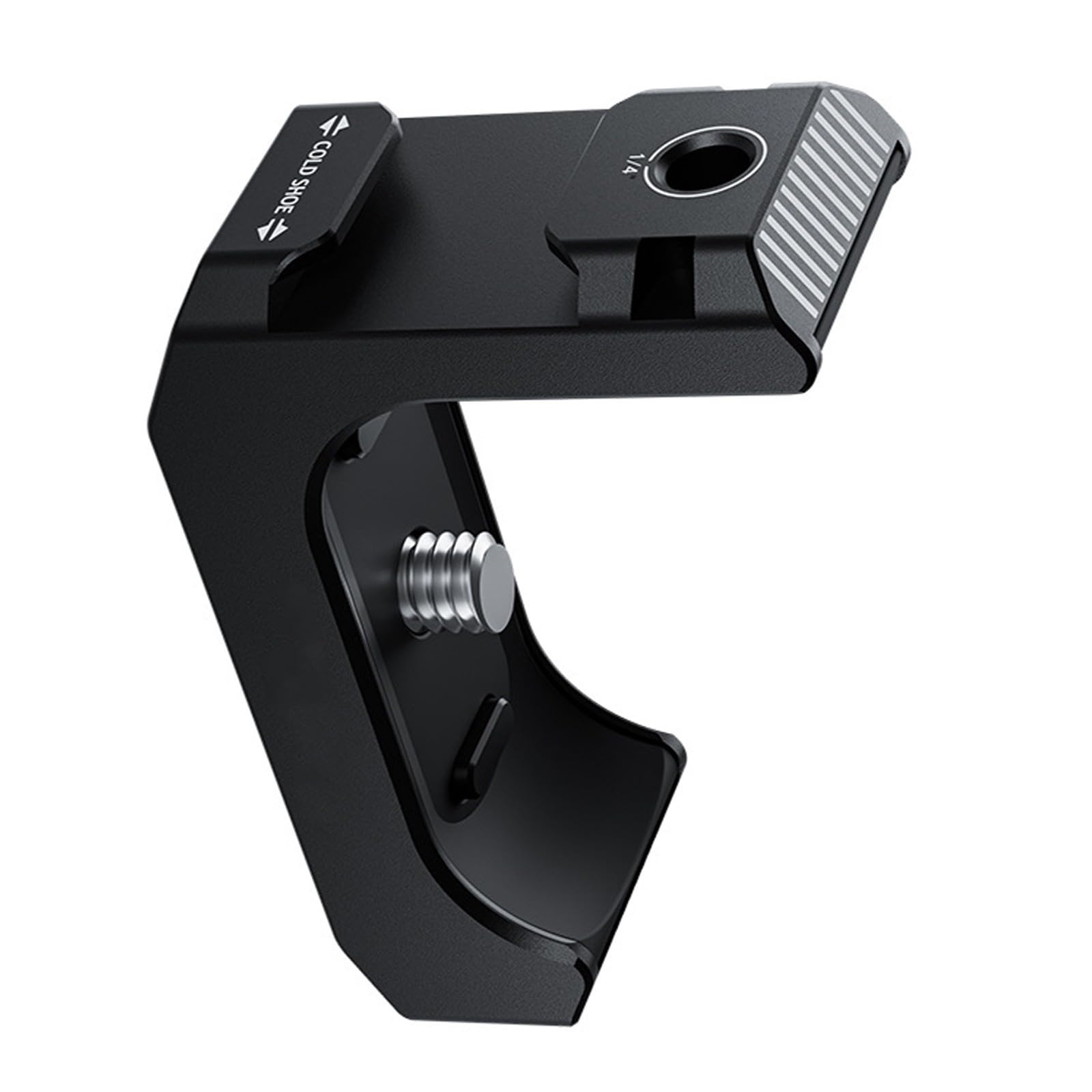 Soporte horizontal en forma de L para cámaras de acción compatibles con 360 grados
