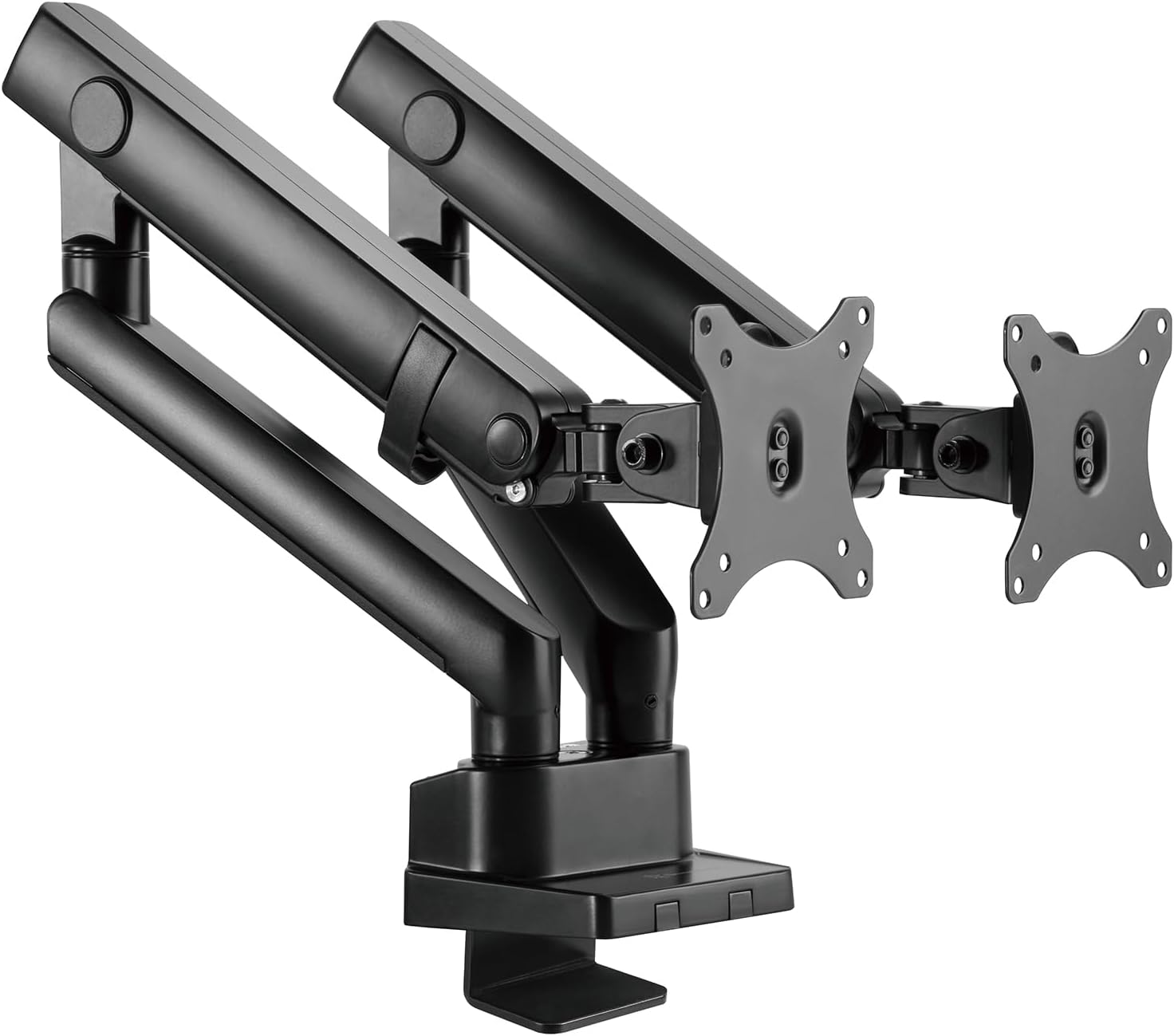 SilverStone Technology ARM25 Dual Monitor Arm with Mechanical Spring Design and Wide adjustability, SST-ARM25