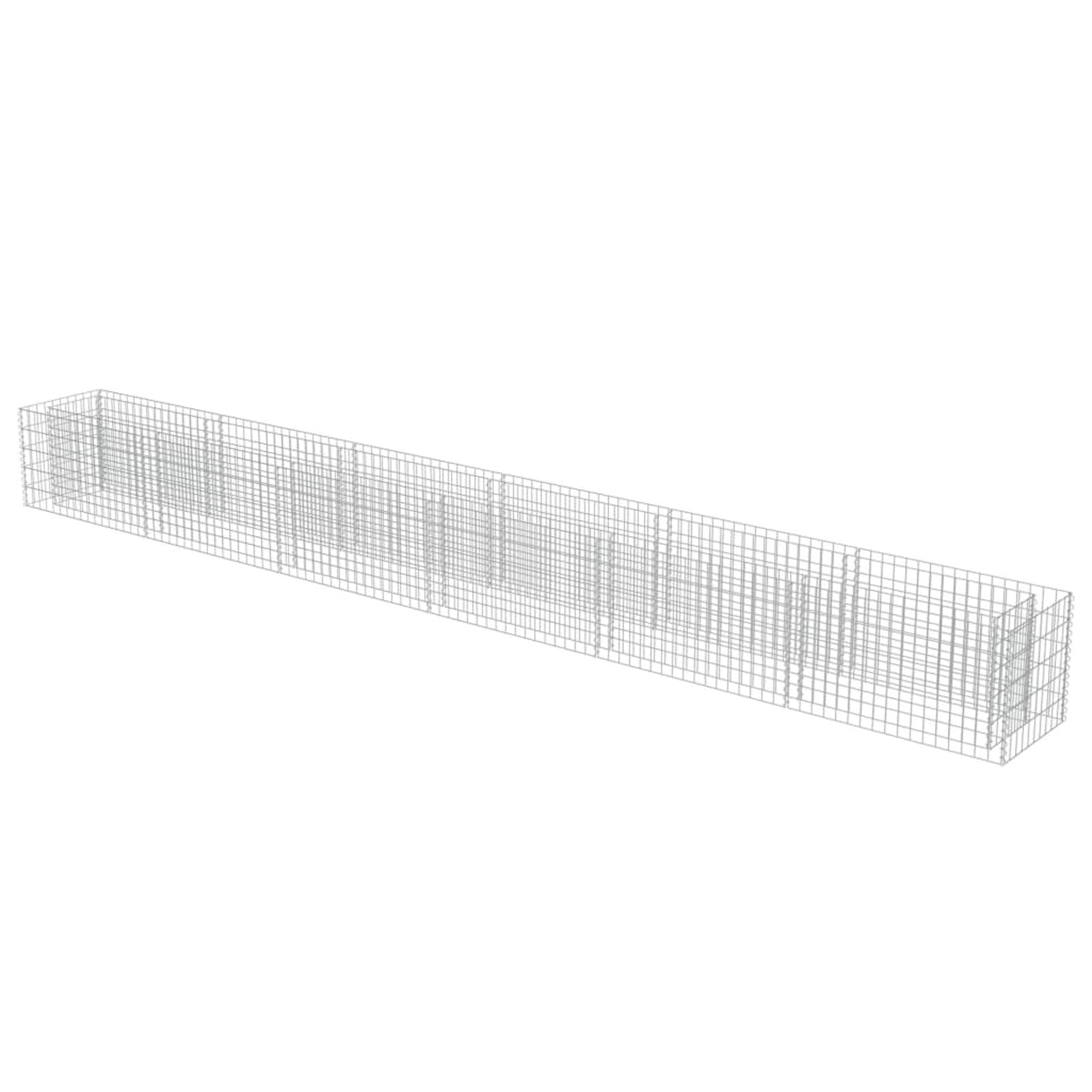 Arriate, Mesa De Cultivo, Huerto Domestico, Cultivo De Plantas Aromaticas, Arriate De Jardín, de gaviones de Acero 540x50x50 cm