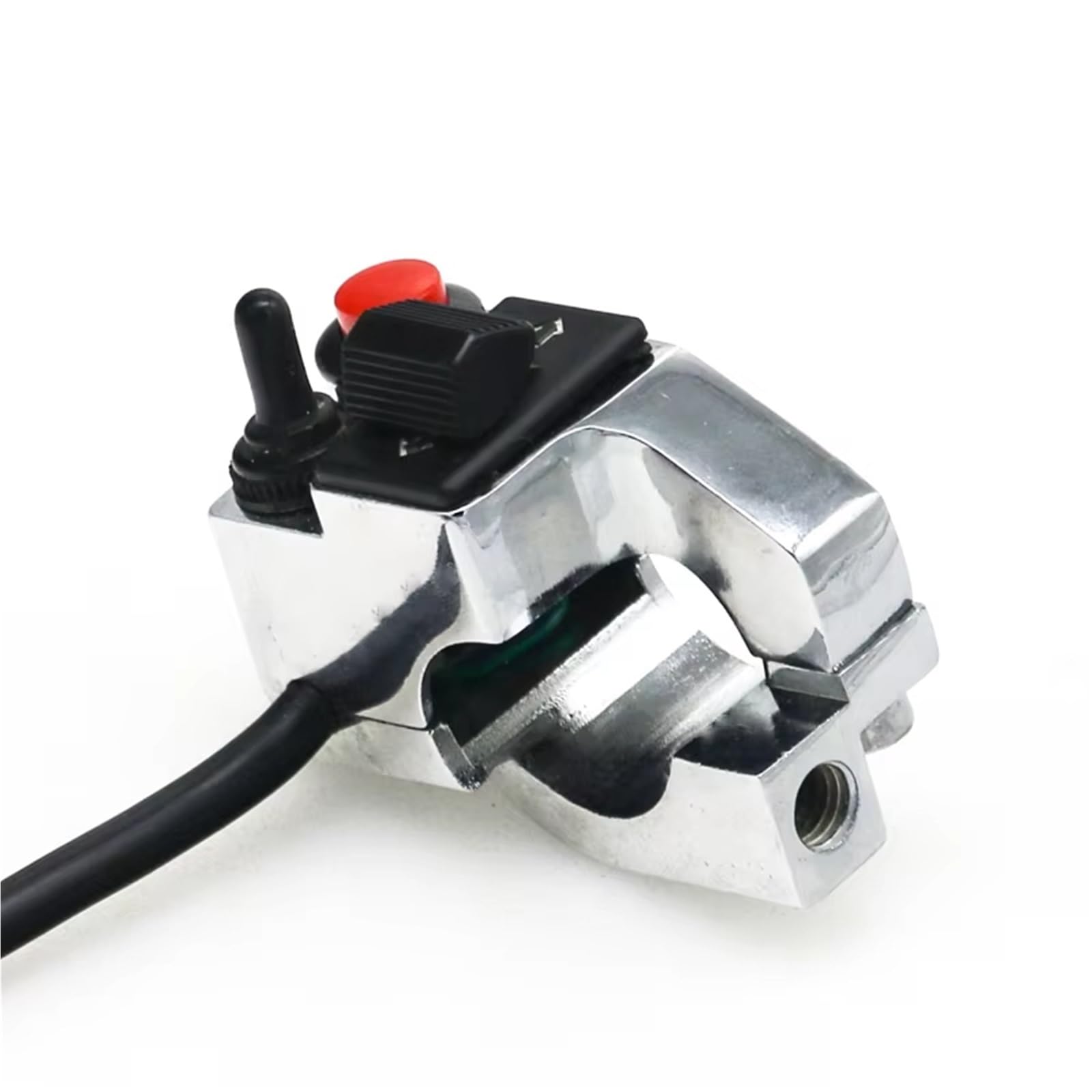 Interruptor de Encendido Diámetro 22mm Interruptor Multifunción Para Manillar De Motocicleta Interruptor Dirección Bocina Interruptor De Doble Intermitencia Piezas Para Motos Para Cross Modificadas