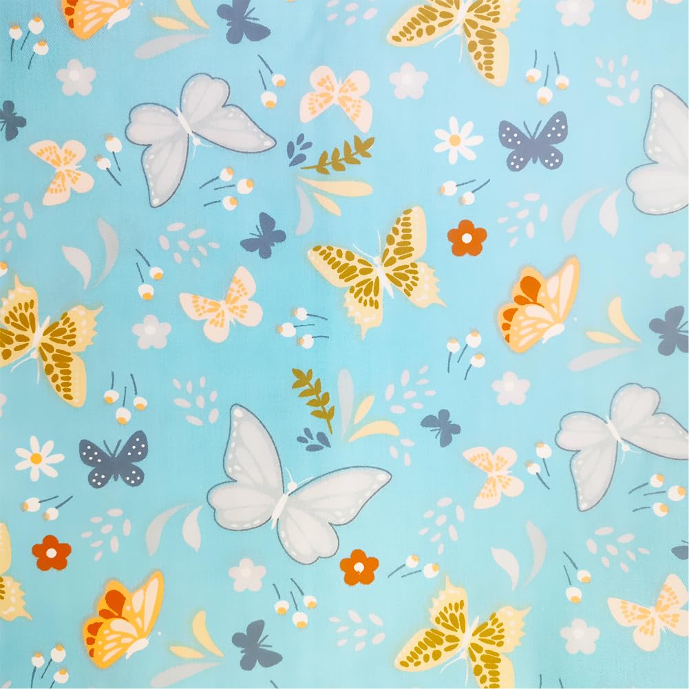 Zestaw tkanin Fat Quarters, 7 sztuk 100% bawełna 50 cm x 50 cm (20 cali x 20 cali) wstępnie wycięte arkusze do szycia patchworkowego rzemiosła pikowania, bez powtarzającego się projektu