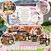 Kisoy Dollhouse Miniature with Furniture Kit, Handmade DIY House Model for Teens Adult Gift (Cherry Blossoms)