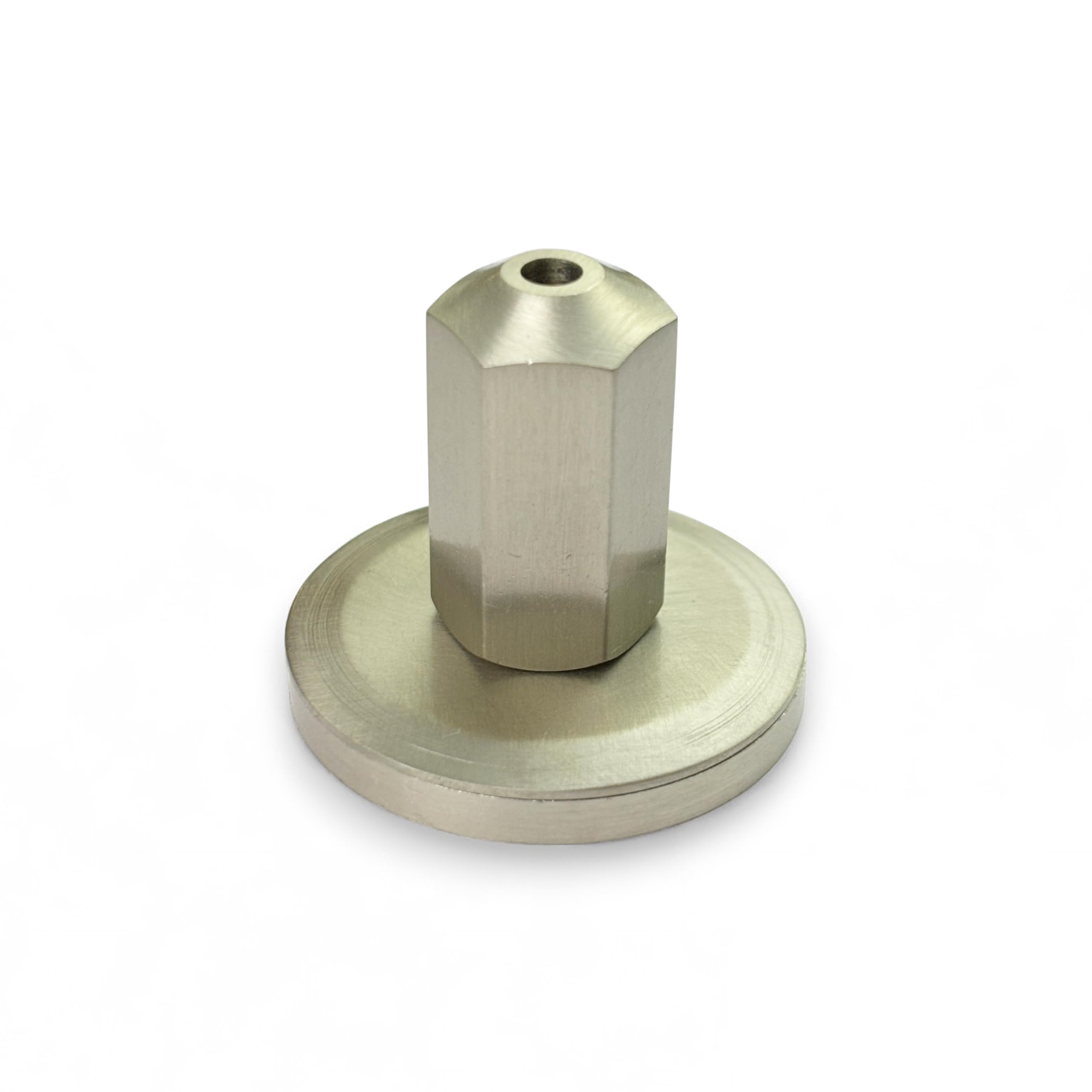 Moksh Plus Rope Wire Display Fitting 3mm top Holder Brass Material and SS Finish for 3mm Wire (Pack of 1 Pcs.)-image-25