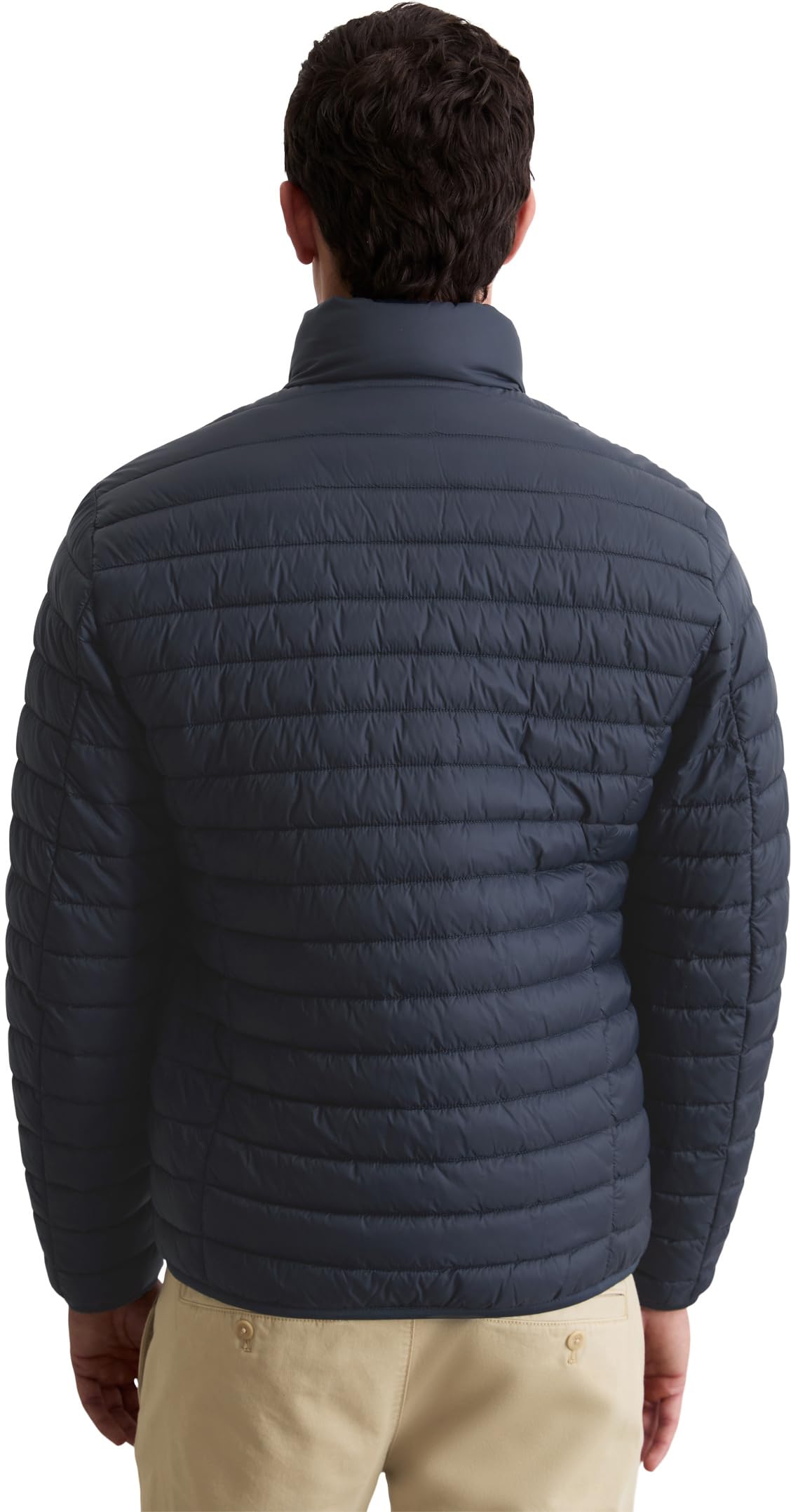 Marc O'Polo Herren Steppjacke mit Stehkragen leicht