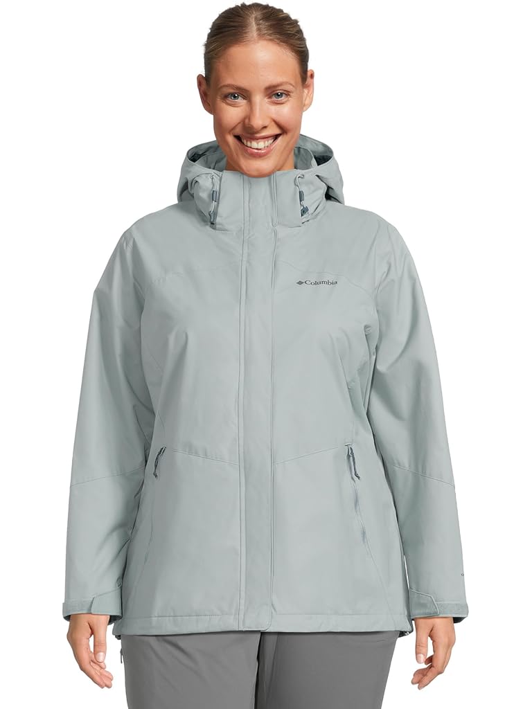 Blue Columbia Plus Size Bugaboo™ III Fleece Interchange Jacket