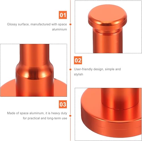 Miniatura 5 de Abaodam Ganchos montados en la pared, ganchos para colgar abrigos, ganchos para colgar en la pared, ganchos multiusos para dormitorio, baño, cocina,