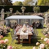 Versatile in ogni occasione: che si tratti di feste in giardino, feste di famiglia, matrimoni, bancarelle o gite in campeggio, questo gazebo è la vostra protezione universale ed elegante per ogni evento all'aperto. Rendi ogni esperienza all'aria aperta un successo perfetto!
