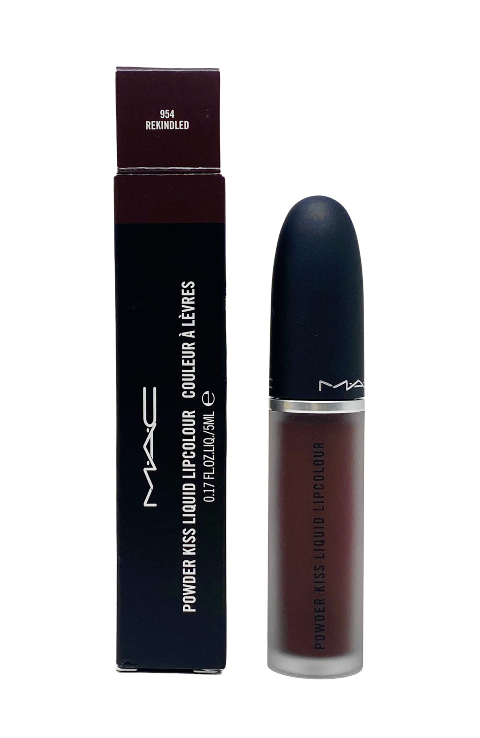 Amazon.com : MAC Cosmetics Powder Kiss Liquid Lipcolour - 954