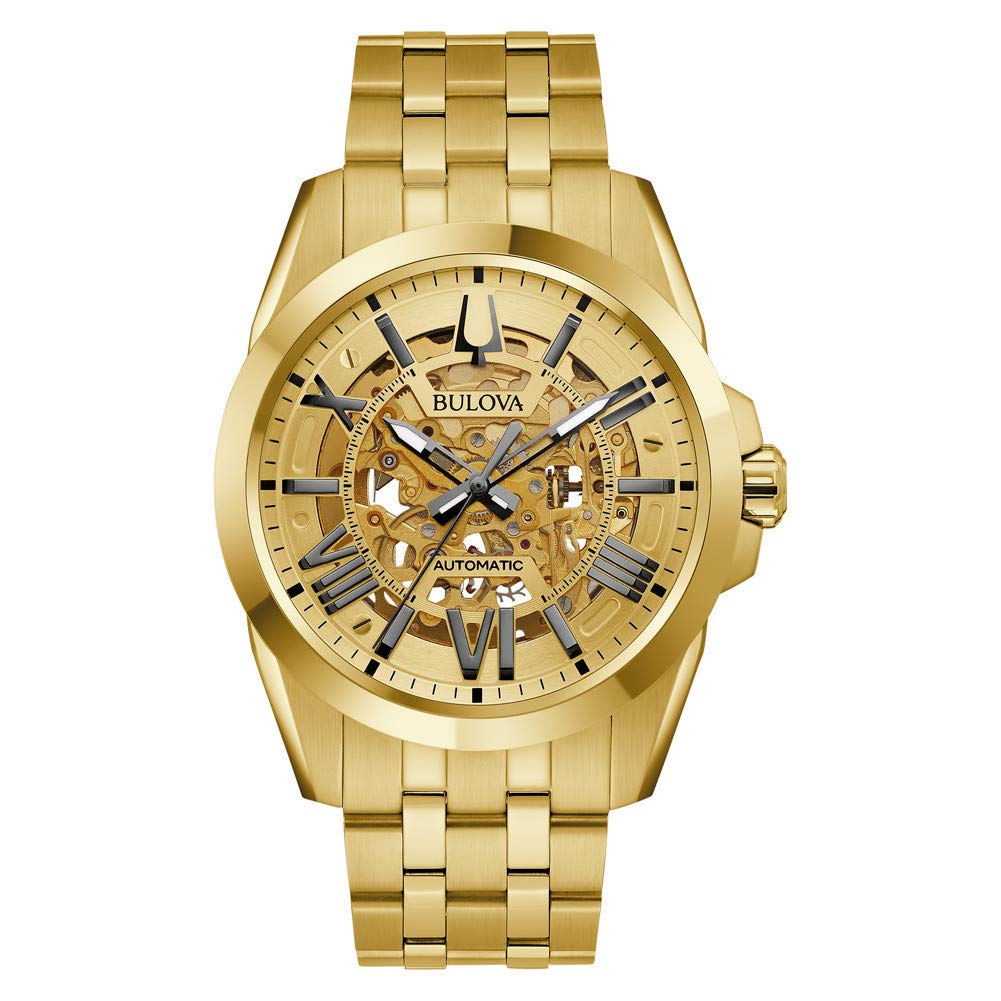 Bulova Mens Sutton Automatic Strap Watch 97A162