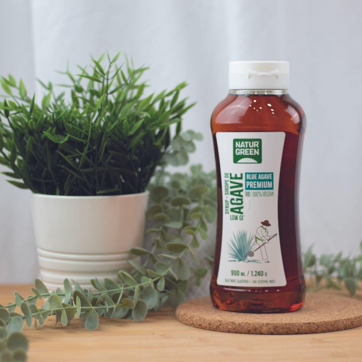 Sirope Agave Bio Dosificador 500 gr de Naturgreen