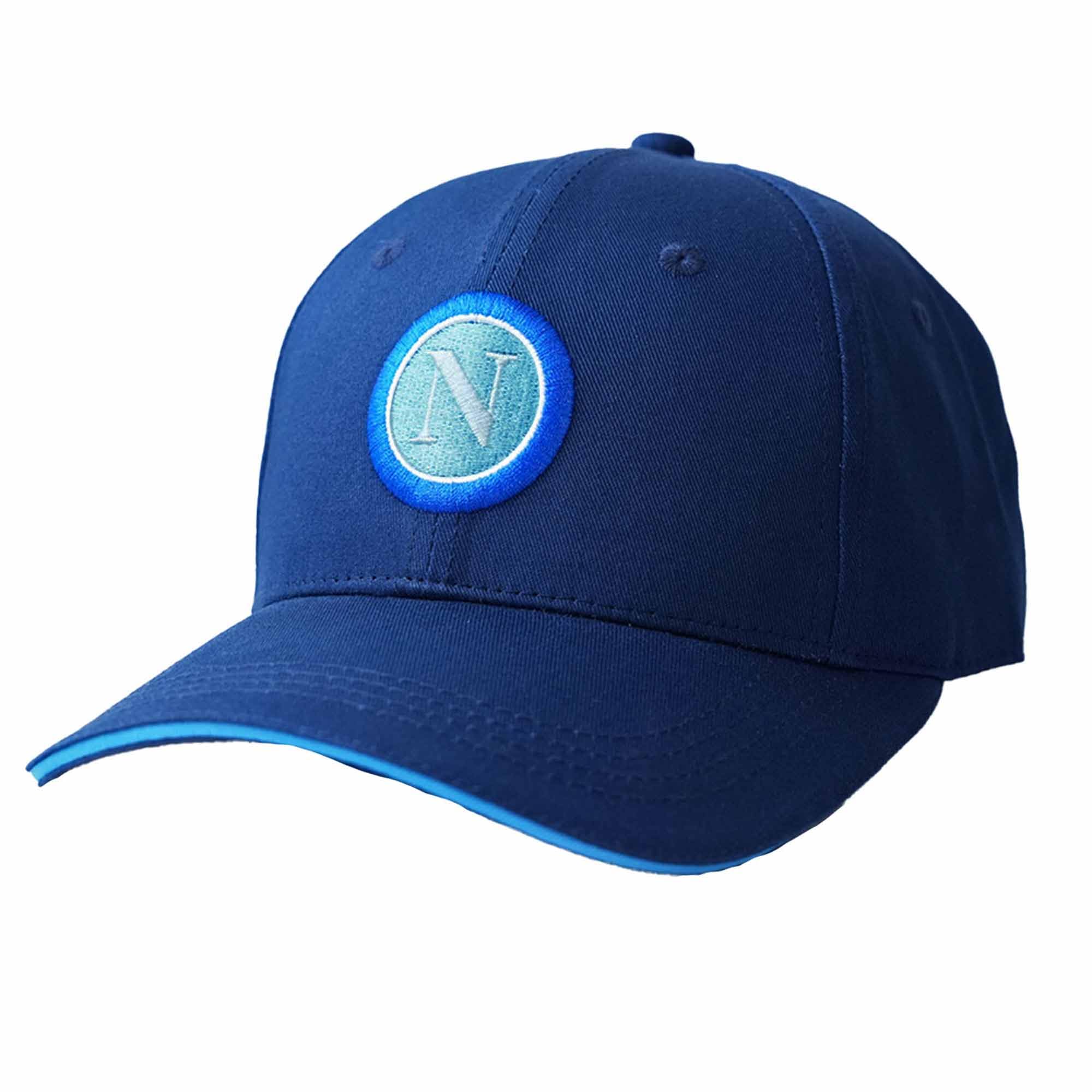 Gifts 4 All Men's Multicolor Napoli Football Crest Baseball Cap, Napoli Calcio Hat, Sscnapoli Football Fans Cap, Napoli Champions Baseball Cap, Napoli Cappello Da Calcio