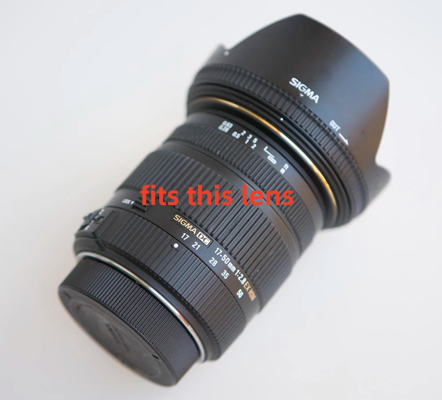 NEW Genuine 77mm Lens Hood LH825-03 Compatible with Sigma 17-50mm f/2.8 EX HSM DC OS