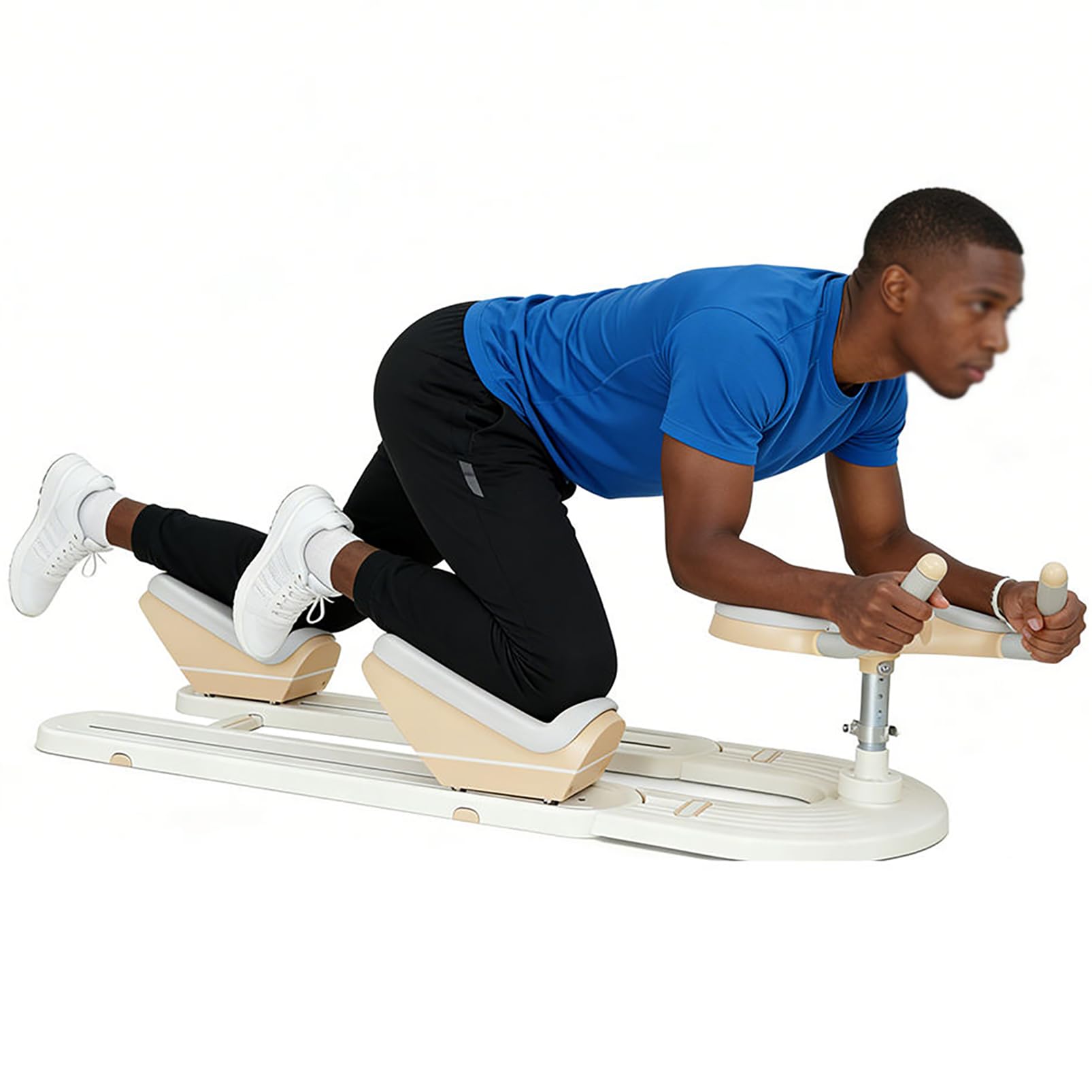 Spine Twist Stretch Trainer - odpinany przyrząd do ćwiczeń talii dla seniorów i osób w średnim wieku, idealny do modelowania talii, rozciągania nóg i ćwiczeń czołgania