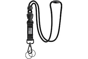 DAYGOS Breakaway Lanyards for College ID Badges, Keys, USA Flag