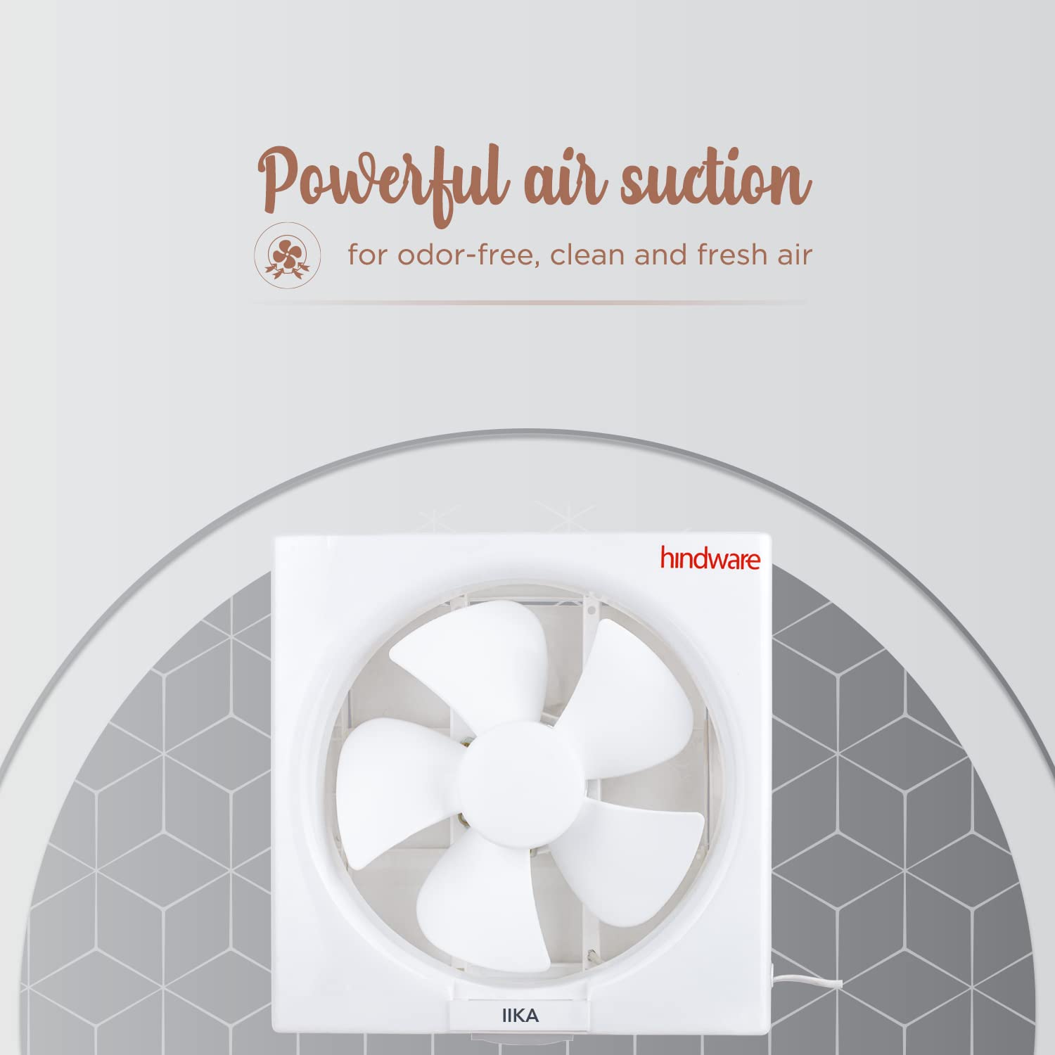 Hindware Ilka Exhaust Fan - Odorless Air -2