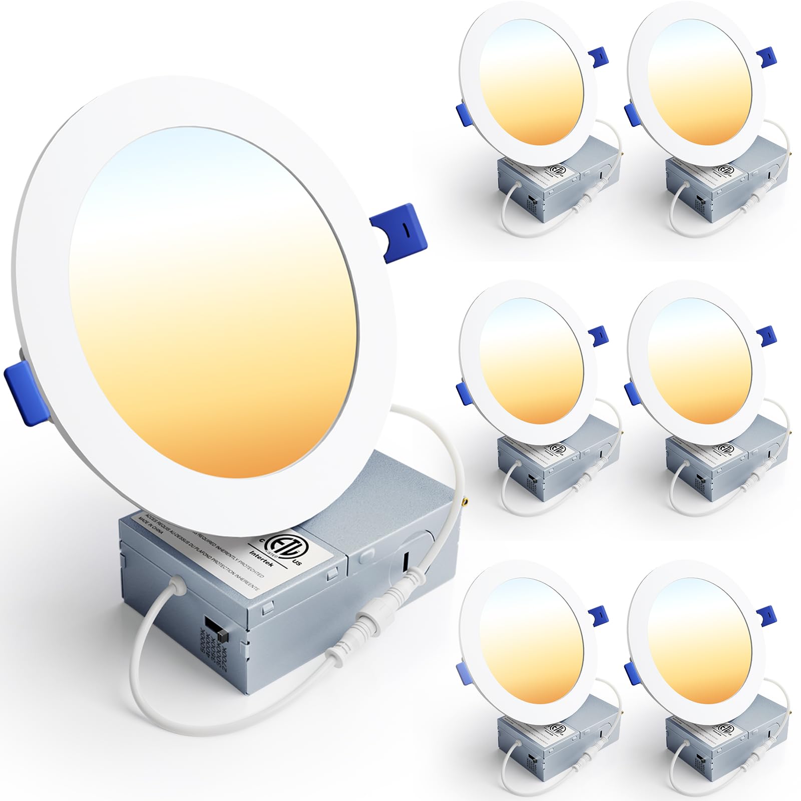 Ensenior LED Recessed Lights - Energy Efficient & Dimmable -17
