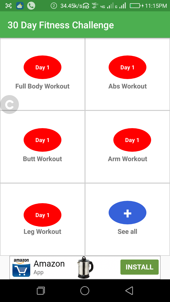 Home Workouts app is a best app for home workouts for physical fitness