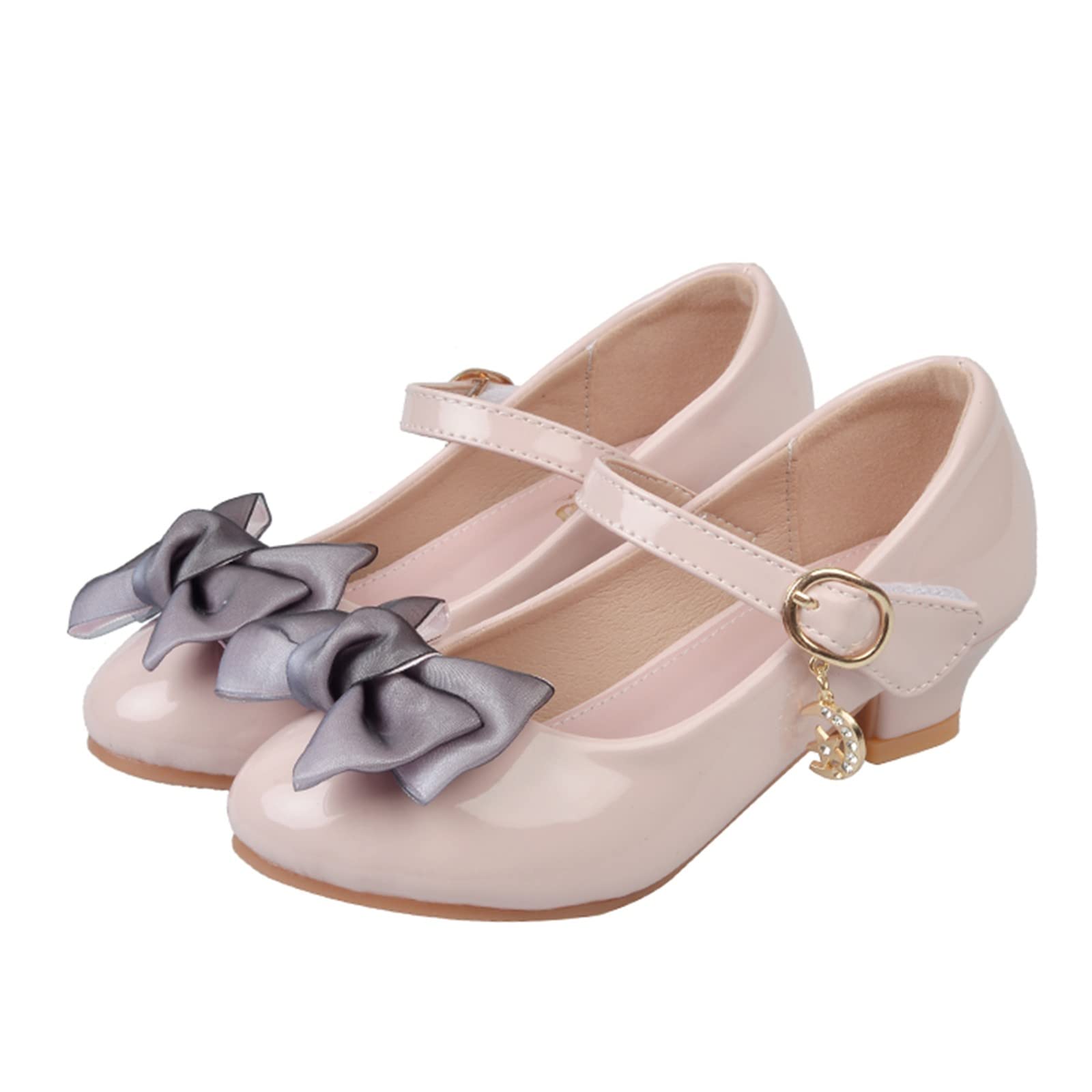 Mädchen Anzugschuhe Mit Schleife - Elegant Für Hochzeit & Schule