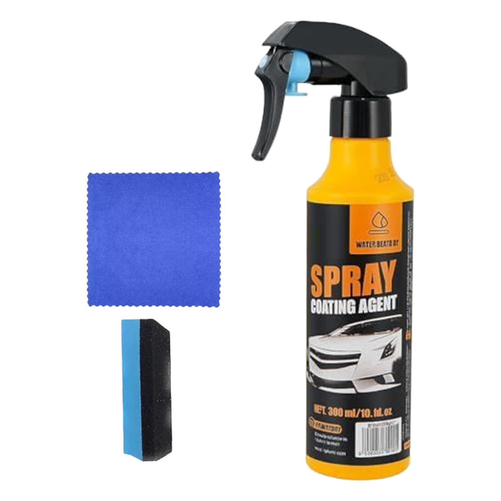 Spray Rivestimento Ceramico Idrofobo Nano Auto — Protezione Vernice SiO2 Facile Spruzzo & Valorizzante Lucentezza | Formula Auto-Pulente Idrorepellente Ripristina & Mantiene Esterno