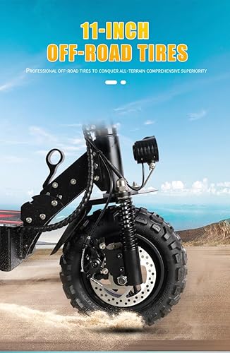 Miniatura 3 de Patinete eléctrico para adultos con rango de 30 millas, velocidad máxima de 30 MPH, motor E de 2500 W para jóvenesadultos Scooter eléctrico para