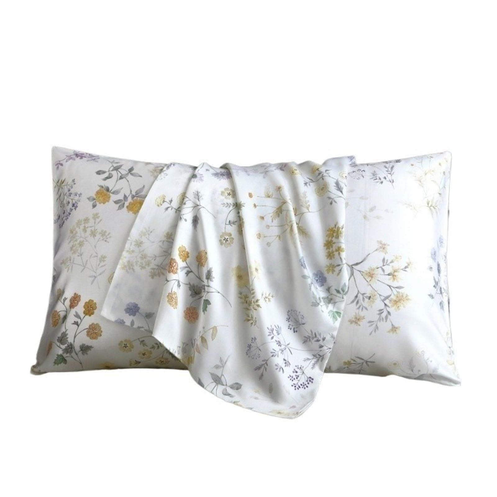 Federa in seta di gelso Busta stampata Copricuscino Federa 1pz(1,45x75cm)