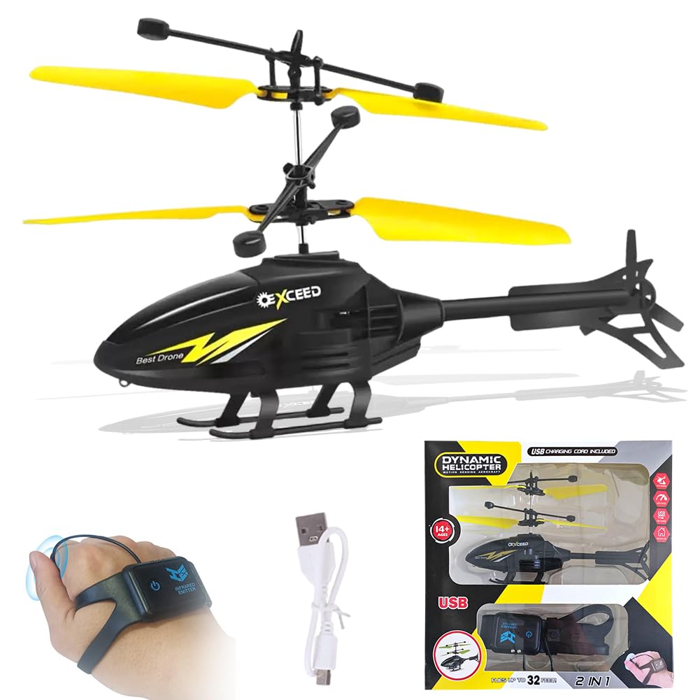 NimblusToy Remote Control Helicopter,RC Helicopter Toy, Mini RC Helicopter Remote Control Flying Toy Aircraft Model Toys,High&Low Speed,Mini Helicopters Models Gifts for Beginner Birthday, Christmas-E
