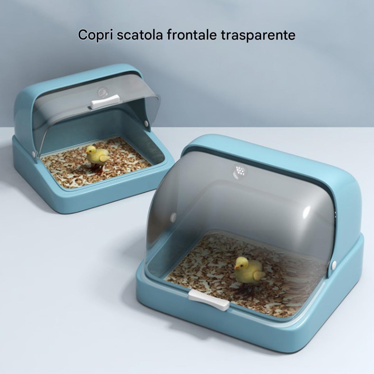 Criadora para polluelos Ajustable En 3 Temperaturas Con Visualización | Criadora Pollitos Suministros para hábitat de aves: loros jóvenes, patitos, pollitos, pequeñas mascotas, cuidado de c