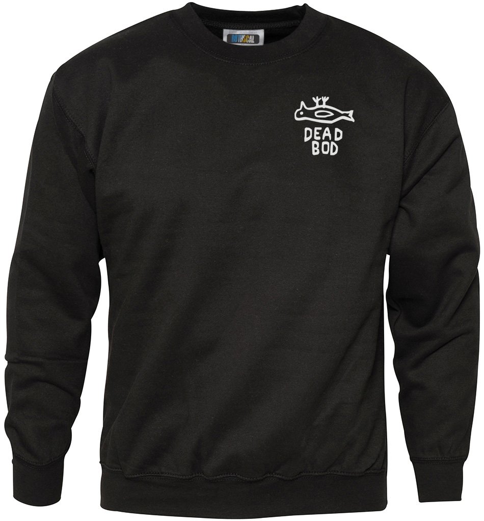 Dead BOD Pocket Design Men's Sweatshirt - Black X-Large