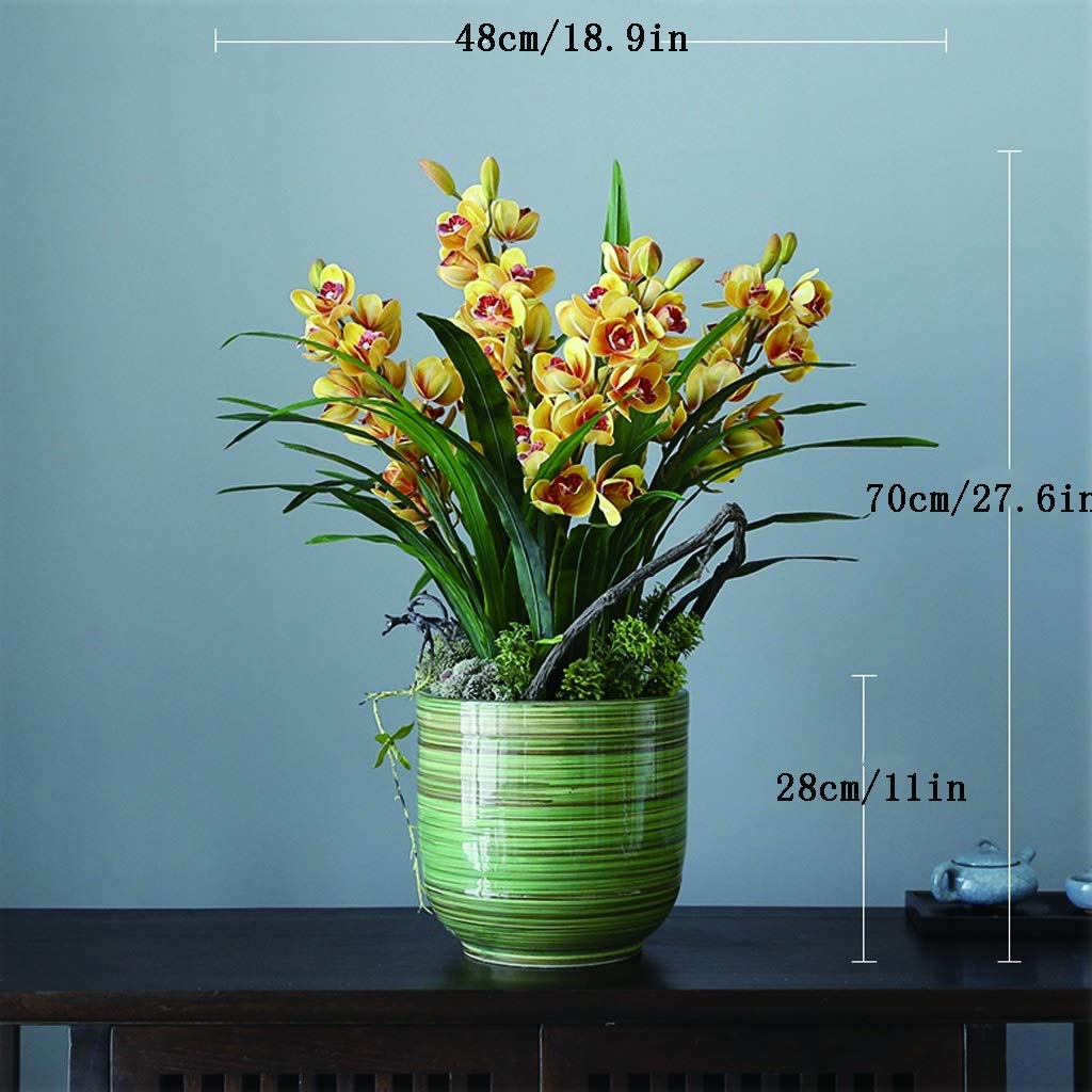 Fiori Artificiali Whelan High, Stile Semplice, Ideali per Decorare Il Tavolo da Pranzo o Il Soggiorno, Fiori Artificiali alla Moda, Bianchi.
