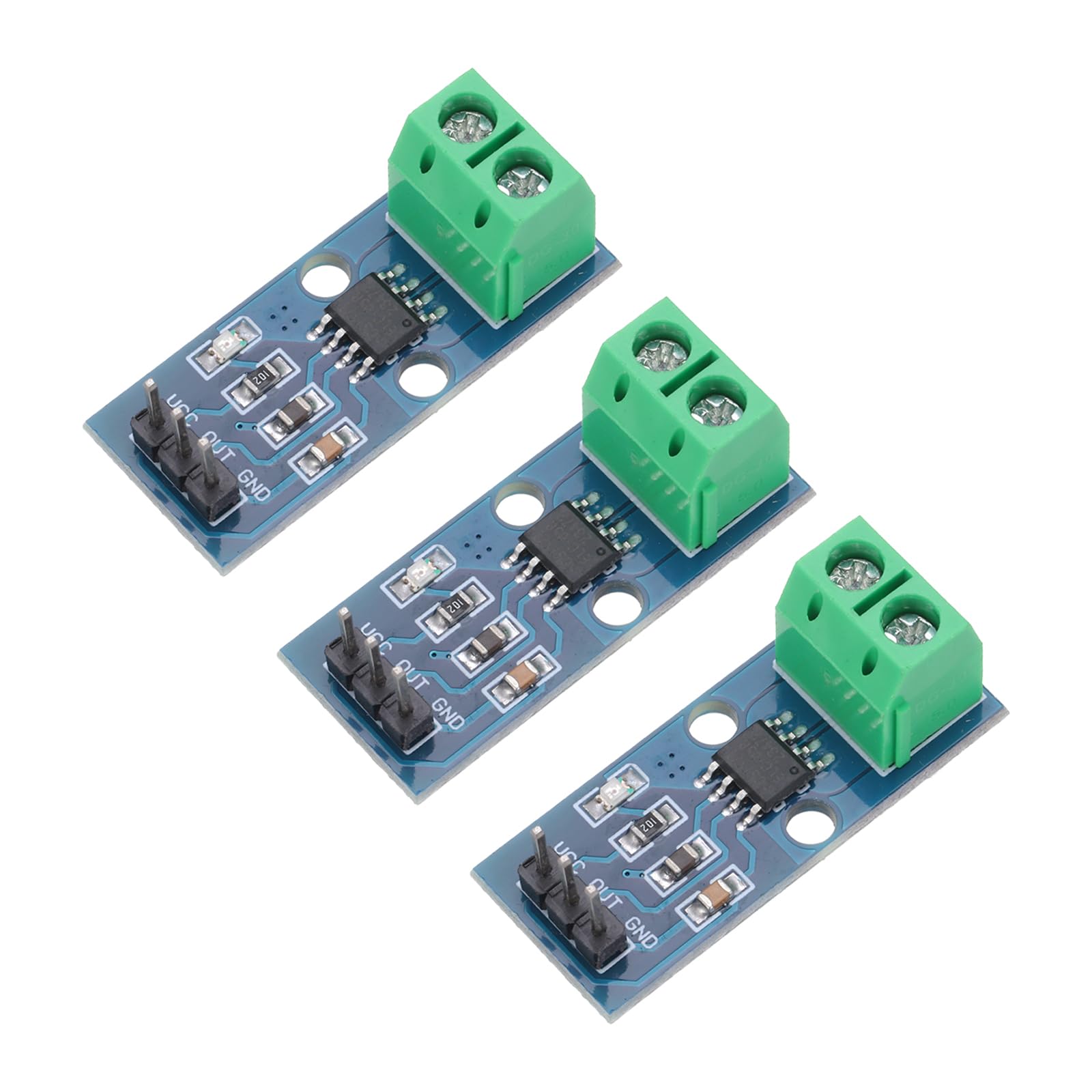 Buy sourcing 3pcs ACS712 Current Sensor Module 5A Range Hall Effect ...