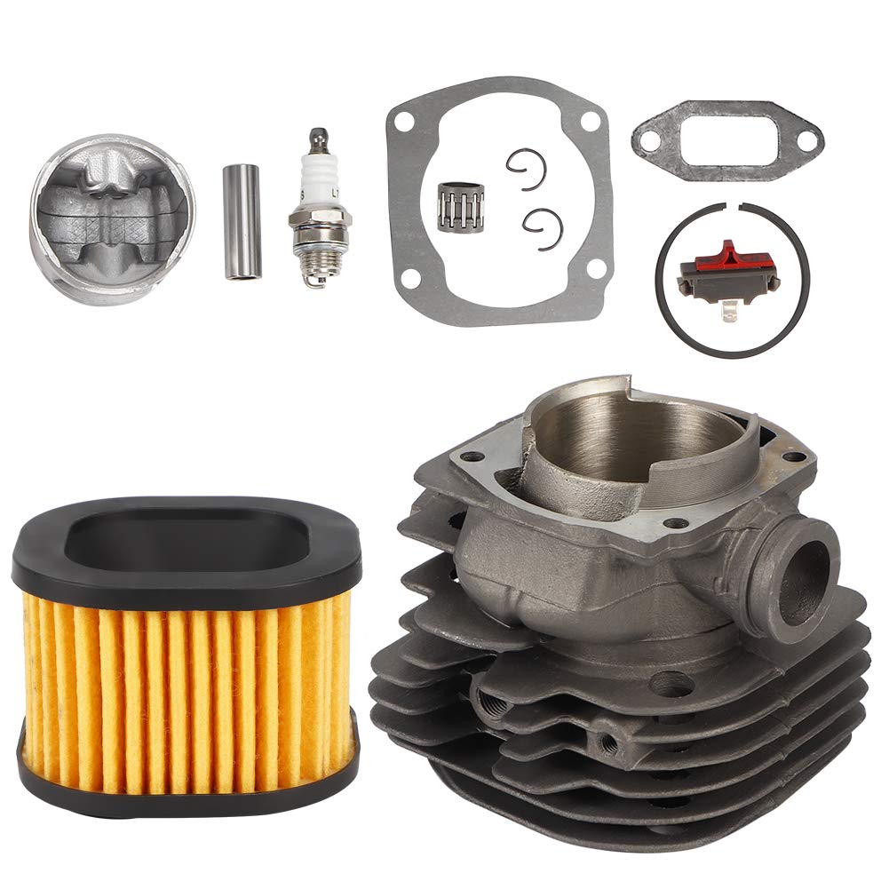 Kit de cilindro de repuesto para motosierras 362,365,371,372,372XP, H372, alta precisión, aleación de zinc duradera, herramienta de jardinería profesional