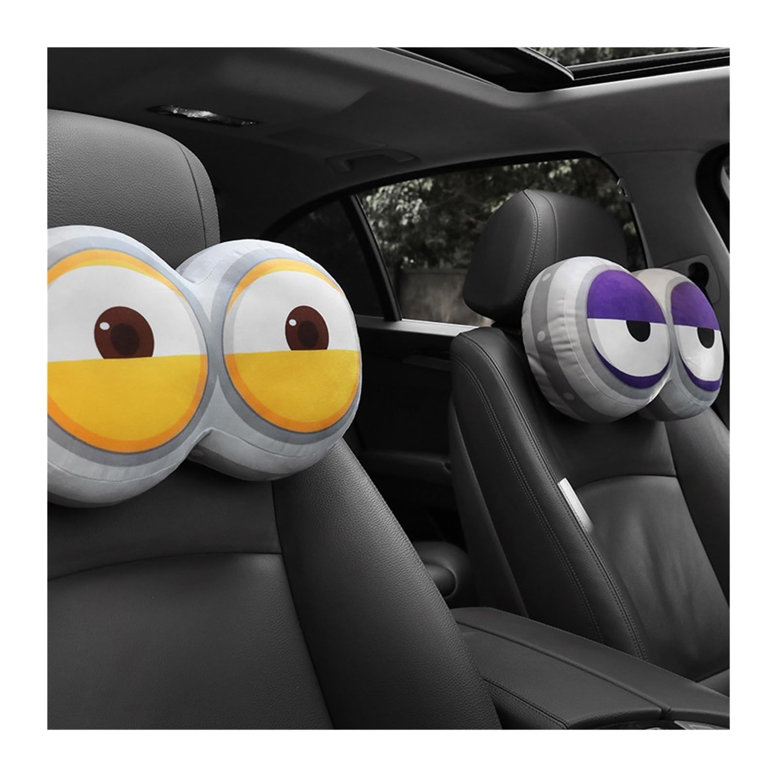 SSIMOO Carino Increative Auto Poggiatesta Memory Cotone Seggiolino Auto Collo Cuscino Divertente Auto Poggiatesta Cuscino Pad Morbido Poggiatesta da Viaggio 1 Pz Nuovo (Color : 8)