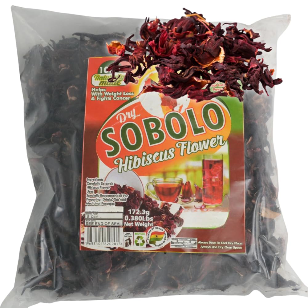 Amazon.com : African Delights Hibiscus Flowers for Tea - Sobolo